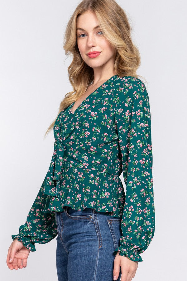 Blusa manga larga T13707